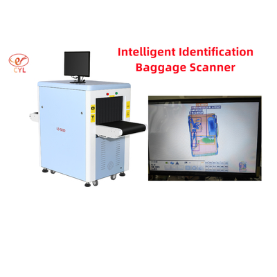 identificação inteligente de 80Kv X Ray Security Baggage Scanner With